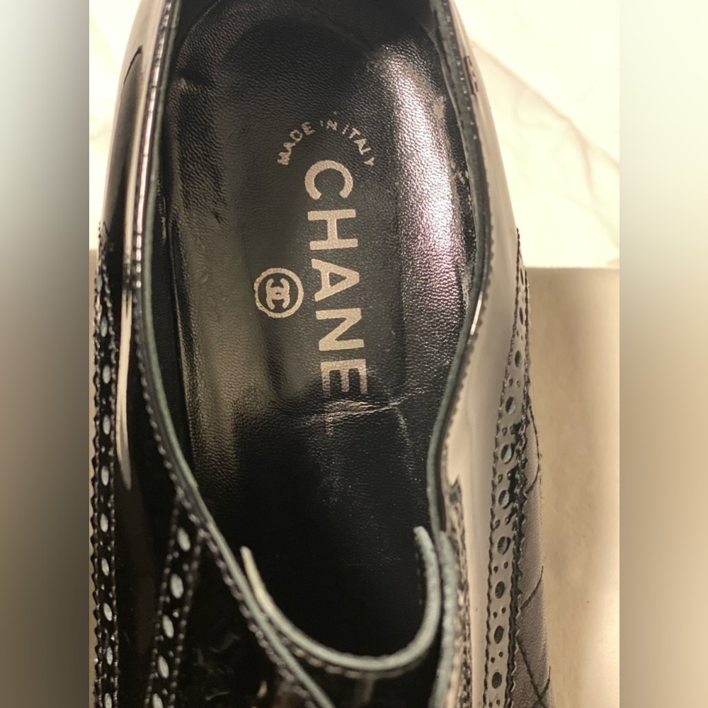 Chanel - RARE FIND-  2004 Brogues, Wingtip, Oxford spectator pump - Picture 15 of 15